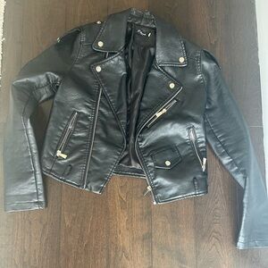 Forever 21 Black Leather Jacket